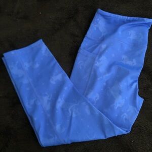 CVG Blue Shadow Unicorns medium capris